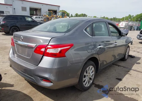 2018 Nissan Sentra Sv z USA, uszkodzony, nr VIN 3N1AB7AP0JL618980